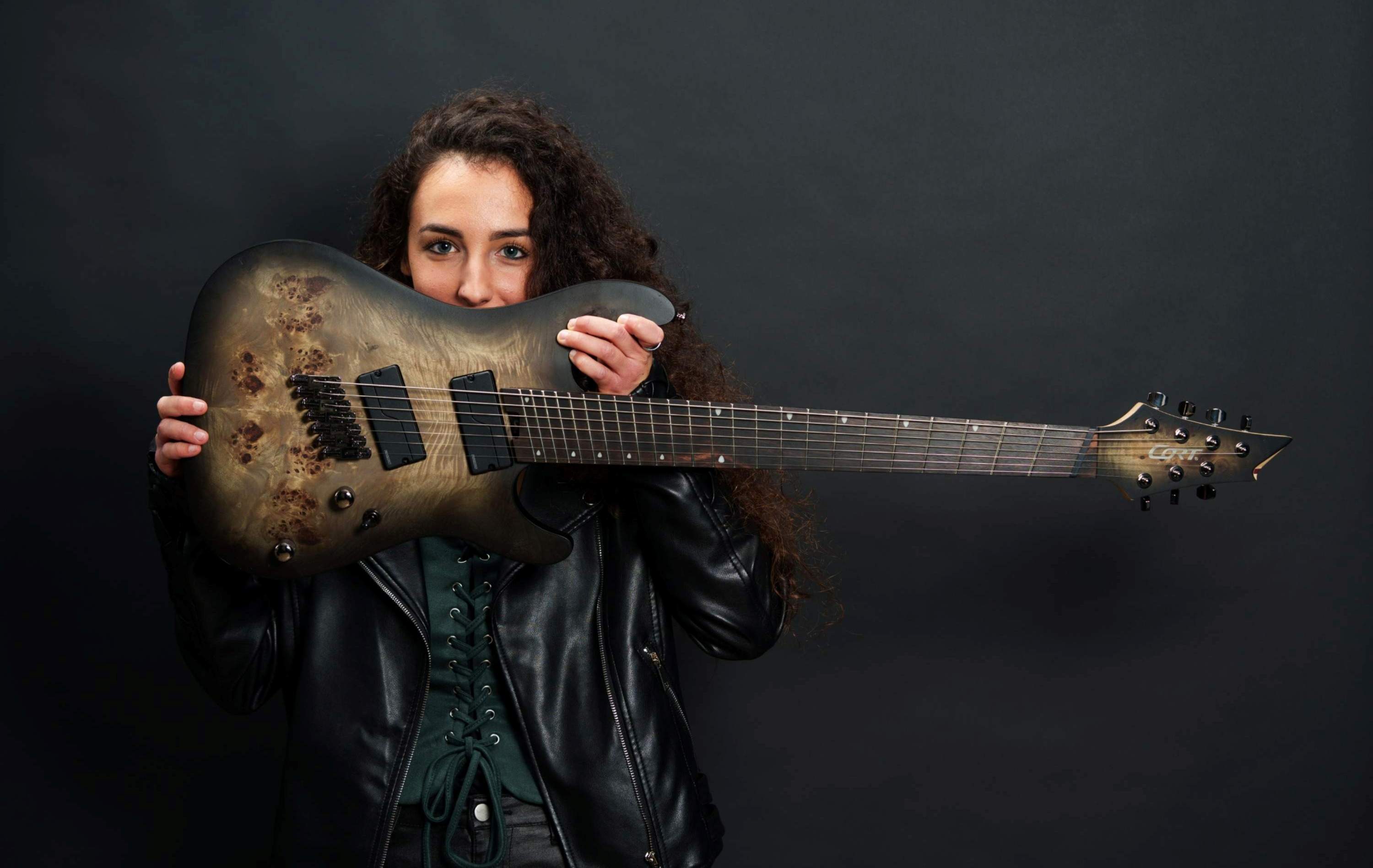 Chiara Manenti with Cort Guitars